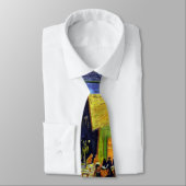 Vincent Willem Van Gogh - Café-Terrasse nachts Krawatte (Gebunden)