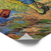 Vincent Willem van Gogh - Der gute Samariter Poster (Ecke)