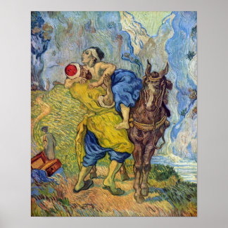 Vincent Willem van Gogh - Der gute Samariter Poster