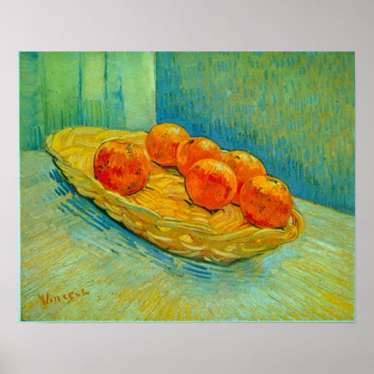 Vincent Willem van Gogh - Six Orange Poster (Vorne)