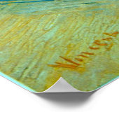 Vincent Willem van Gogh - Six Orange Poster (Ecke)