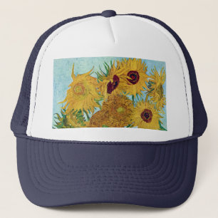 Vincent Willem van Gogh , "Sonnenblumen" Truckerkappe
