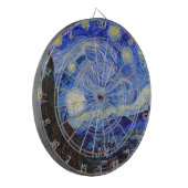 Vincent Willem van Gogh , “ Starry Night ” Dartscheibe (Vorderseite Links)
