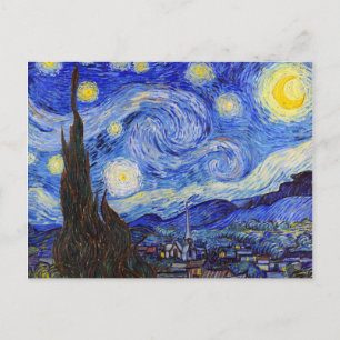 Vincent Willem van Gogh , "Starry Night" Postkarte