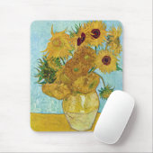 Vincent Willem van Gogh, sunflower Mousepad (Mit Mouse)