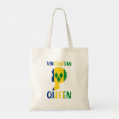 Vincentian Queen St Vincent Grenadines Flag Afro R Tragetasche (Rückseite)