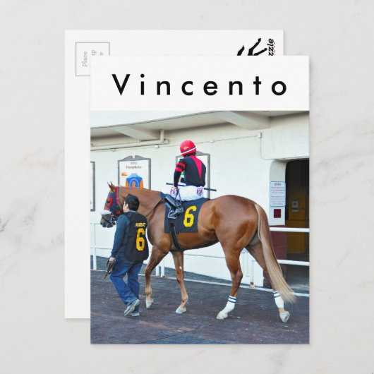 Vincento Postkarte (Vorne/Hinten)