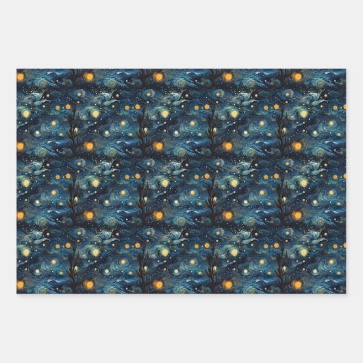 Vincent's Artistry Wrapping Paper Geschenkpapier Set (Vorderseite 3)