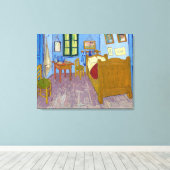 Vincent's Bedroom in Arles | Van Gogh | Leinwanddruck (Insitu (Holzboden))