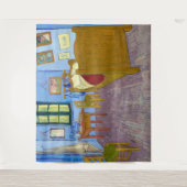 Vincent's Bedroom in Arles | Van Gogh | Wandteppich (Vorderseite)