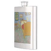 Vincent's Bedroom in Arles von Vincent van Gogh Flachmann (Links)