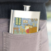 Vincent's Bedroom in Arles von Vincent van Gogh Flachmann (Beispiel)