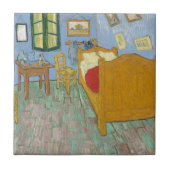 Vincent's Bedroom in Arles von Vincent van Gogh Fliese (Vorderseite)
