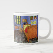 Vincent's Bedroom in Arles von Vincent van Gogh Jumbo-Tasse (Rechts)