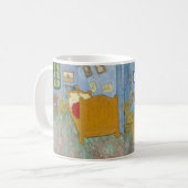 Vincent's Bedroom in Arles von Vincent van Gogh Kaffeetasse (Vorderseite Links)