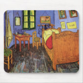 Vincent's Bedroom in Arles von Vincent van Gogh Mousepad (Vorne)