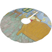 Vincent's Bedroom in Arles von Vincent van Gogh Polyester Weihnachtsbaumdecke (Schrägansicht)
