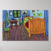 Vincent's Bedroom in Arles von Vincent Van Gogh Poster (Vorne)
