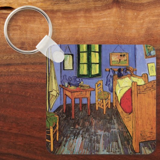 Vincent's Bedroom in Arles von Vincent van Gogh Schlüsselanhänger (Vorderseite)