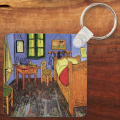 Vincent's Bedroom in Arles von Vincent van Gogh Schlüsselanhänger (Rückseite)