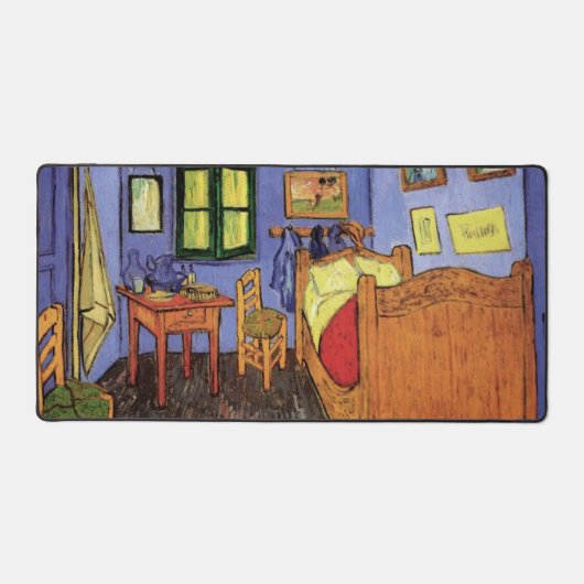 Vincent's Bedroom in Arles von Vincent van Gogh Schreibtischunterlage (Vorderseite)