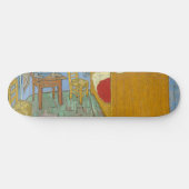 Vincent's Bedroom in Arles von Vincent van Gogh Skateboard (Horizontal)