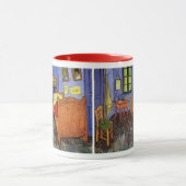 Vincent's Bedroom in Arles von Vincent van Gogh Tasse (Zentrum)
