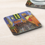 Vincent's Bedroom in Arles von Vincent van Gogh Untersetzer (Linke Seite)