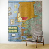 Vincent's Bedroom in Arles von Vincent van Gogh Wandteppich (Beispiel)