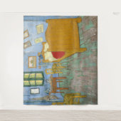 Vincent's Bedroom in Arles von Vincent van Gogh Wandteppich (Vorderseite)