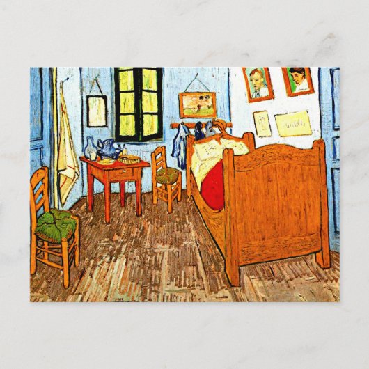 Vincent's Bedroom Postkarte (Vorderseite)