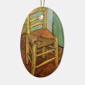 Vincent's Chair mit Seiner Pipe von Vincent van Go Keramikornament (Links)