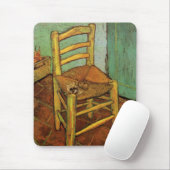 Vincent's Chair mit Seiner Pipe von Vincent van Go Mousepad (Mit Mouse)