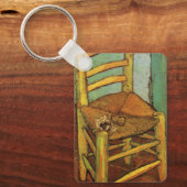 Vincent's Chair mit Seiner Pipe von Vincent van Go Schlüsselanhänger (Vorderseite)