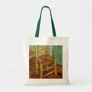 Vincent's Chair mit Seiner Pipe von Vincent van Go Tragetasche