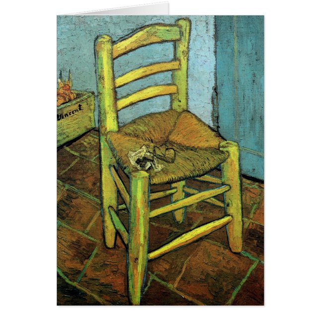 Vincent's Chair & Sein Pipe Van Gogh Fine Art (Vorne)
