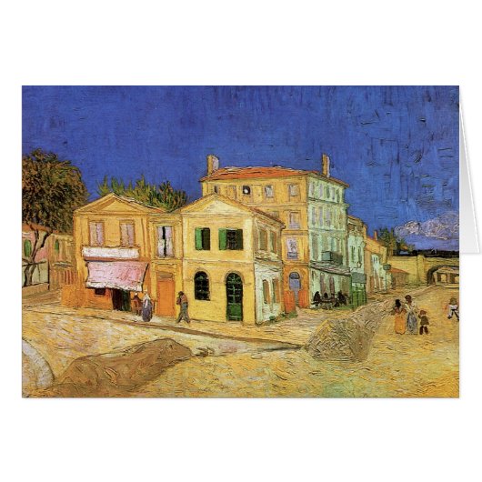 Vincent's House in Arles von Vincent van Gogh (Vorderseite (Horizontal))