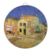 Vincent's House in Arles von Vincent van Gogh Dartscheibe (vorne)