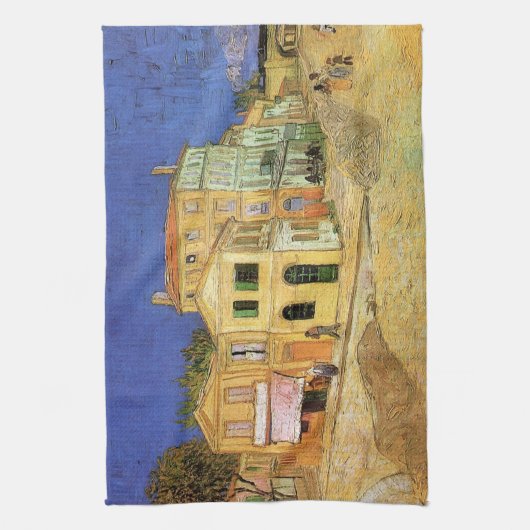 Vincent's House in Arles von Vincent van Gogh Handtuch (Vertikal)