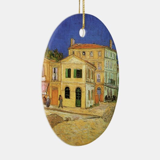 Vincent's House in Arles von Vincent van Gogh Keramik Ornament (Rechts)