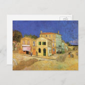 Vincent's House in Arles von Vincent van Gogh Postkarte (Vorne/Hinten)