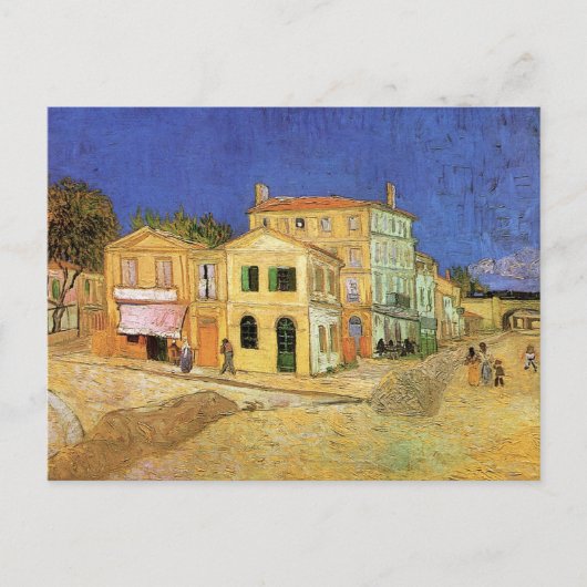 Vincent's House in Arles von Vincent van Gogh Postkarte (Vorderseite)