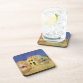 Vincent's House in Arles von Vincent van Gogh Untersetzer (Rechte Seite)