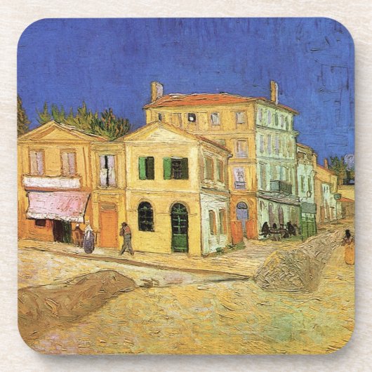 Vincent's House in Arles von Vincent van Gogh Untersetzer (Vorderseite)