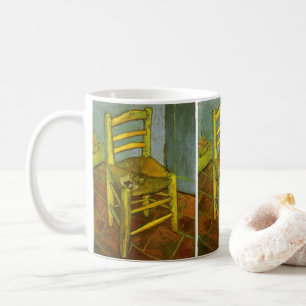 Vincent's Stuhl mit seiner Pfeife von van Gogh Kaffeetasse