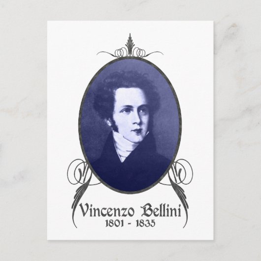 Vincenzo Bellini Postkarte (Vorderseite)