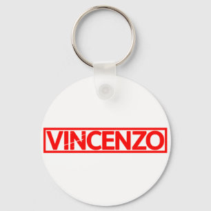 Vincenzo Briefmarke Schlüsselanhänger