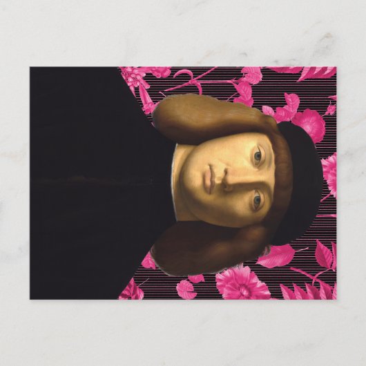 Vincenzo Catena, Portrait eines jungen Mannes Postkarte (Vorderseite)