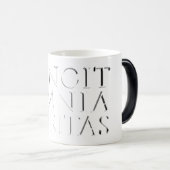 VINCIT OMNIA VERITAS - Leichte Magie-Tasse Verwandlungstasse (VorderseiteRechts)