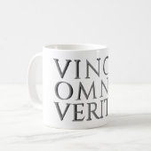 VINCIT OMNIA VERITAS - Leichte Tasse (Vorderseite Links)